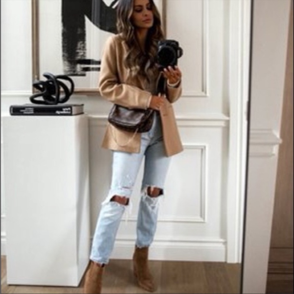 H&M camel blazer - Picture 2 of 3